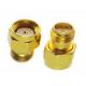 Gold Plating RF Coaxial Connectors SMA Male to Female Adapter 50 Ohm 1.9 VSWR