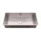 Luxury Top Mount Stainless Steel Sink , Satin Finish High End Kitchen Sinks