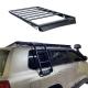 SS304 Backbone Mounting Black Aluminum Alloy Roof Racks for Toyota 4Runner Universal
