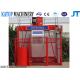 CE approved double cage SC200/200 construction hoist with 2t load for sale