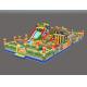 Jungle Tiger Theme Inflatable Fun Park For Childrens Playground