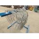 Flat Wrap Welded Razor Wire Mesh Double Coil Concertina High Security Galvanize