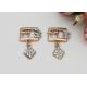 Gold Plating Metal Shoe Buckles Clasp Buckle For Fashion Shoe Accessories