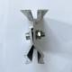 Customized PV Module Clamps Weather Resistance Silver PV Mounting Clamps