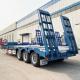 TITAN 60-100 ton Heavy Haul Equipment Excavator Lowbed Semi Trailer 2/3/4 Axle for Sale