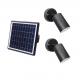 IP65 Exterior Solar Wall Lights LED Stainless Steel Weatherproof 200 Lumens