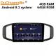Ouchuangbo media player GPS radio for MG 3 support BT MP3 mirror link android 8.1 OS 4+64