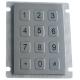 IP65 RS232 explosion proof stainless steel numeric keypad for gas machine
