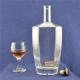 Alcohol Glass Bottle with Cork Stoppers 1 Liter Capacity Super Flint Material