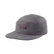 Grey 5 Panel Trucker Cap Visor Unisex Premium Baseball Hat Snapback Adjustable One Size