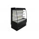 Supermarket R404a Refrigerated Showcases Vertical For Milk And Yoghurt