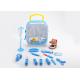 17 Pcs Kids Play Pet Dentist Toy Medical Case , Role Play Children's Doctor Bag