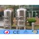 Vertical  Stainless Steel Water Tanks For Trucks Juice / Food