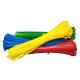 2.5mm x 150mm Colorful Plastic Nylon Self-locking Packaging Cable Wire Zip Ties