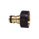 Systematic Click Brass Quick Connect Water Hose Fittings Working Pressure 300PSI for Hot Water