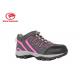 Action Leather Steel Toe Work Shoes , Black Steel Toe Tennis Shoes With EVA  / Rubber
