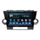 Highlander 2012 Car Audio Player Toyota Navigation System with 10.1 Inch Monitor