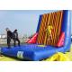 PVC Velcro Inflatable Sticky Wall , Interesting Inflatable Climbing Wall