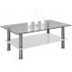 modern design new style rectangle glass dining table xyct-011