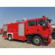 6000L Water 2000L Foam Commercial Fire Trucks 19800 Kg Gross Weight