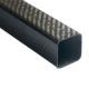 3K Full Carbon Fiber Square Tube , High Strength Length 500mm OD 10mm 15mm 20mm 22mm 25mm 30mm
