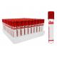 Red Top Vacuum Blood Collection Tube Micro Disposable Serum Clot Activator