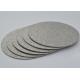 Purification Sintered Metal Filter Disc High Mechanical Strength  No Particles Fall Off