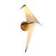 LED Bird Design Wall Lamp Bedside Lamp Creative Origami Paper Crane Wall Light（WH-OR-18）