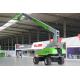 JESH Electric Boom Lift 27m Extended Aerial Work Platform For Building