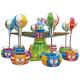 The circus animals in 8 colors big helicopter lifting and revolving amusement