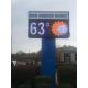 High brightness 6000nits  Front service P6.67 Outdoor Fixed LED Video Display Board Banner