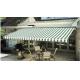 Awning Stripe 480g Fire Resistant Tarpaulin UV Resistant With 35% Polyester High Strength Material