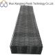 PVC Cooling Tower Fins Block Cross Flow Media 750X2000mm Black Grey