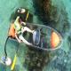 Electric Remote Control Clear Plastic Kayak Fiberglass Hull Material No