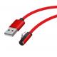 Iphone L Shaped USB Cable High Speed USB 2.0 Standard A Male To Apple B Male