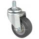 Edl Mini 2 40kg Threaded Swivel PU Caster 2632-76 The Perfect Choice for Industrial