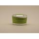 Luxury Green Plastic Cream Jars Leak Proof Reliable Stable Performance