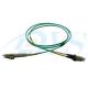 Mini LC - LC Jumper Optical Fiber Patch Cord 50 / 125 OM3 Multimode For LC Connector