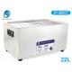 Skymen Power adjustable benchtop ultrasonic cleaner 22L for cleaning hardware parts