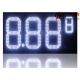 Customized LED Digital Gas Price Signs 8.889/10 88.88 Display Format
