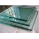8mm Thickness Tempered Safety Glass / Toughened Glass Cut To Size Polished Edges