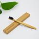 Adult Children Bamboo Toothbrush Charcoal Biodegradable Disposable