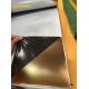 Golden Linen Polished Embossed Stainless Steel Sheet With Pattern