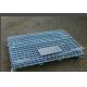 Galvanizing Storage Cages On Wheels With 100mm Height Wheel Easily Folded