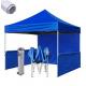 Blue Color Trade Show Tent Water Resistance With Highly Attached Velcro