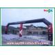Wedding Arch Decorations PVC Entrance Inflatable Arch , Inflatable Finishing Line Arch Logo Printing