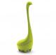 Cute Silicone Tableware Set , Silicone Tea Infuser With Long Handle Neck