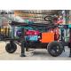 Wheel Trailer Integrated Water Well Drilling Machine Small Portable Hydraulic