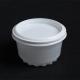 250ml Disposable Yogurt Cups 8OZ White Yogurt Plastic Cups With Lids
