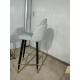 40.5cm Wrought Iron Bar Chair